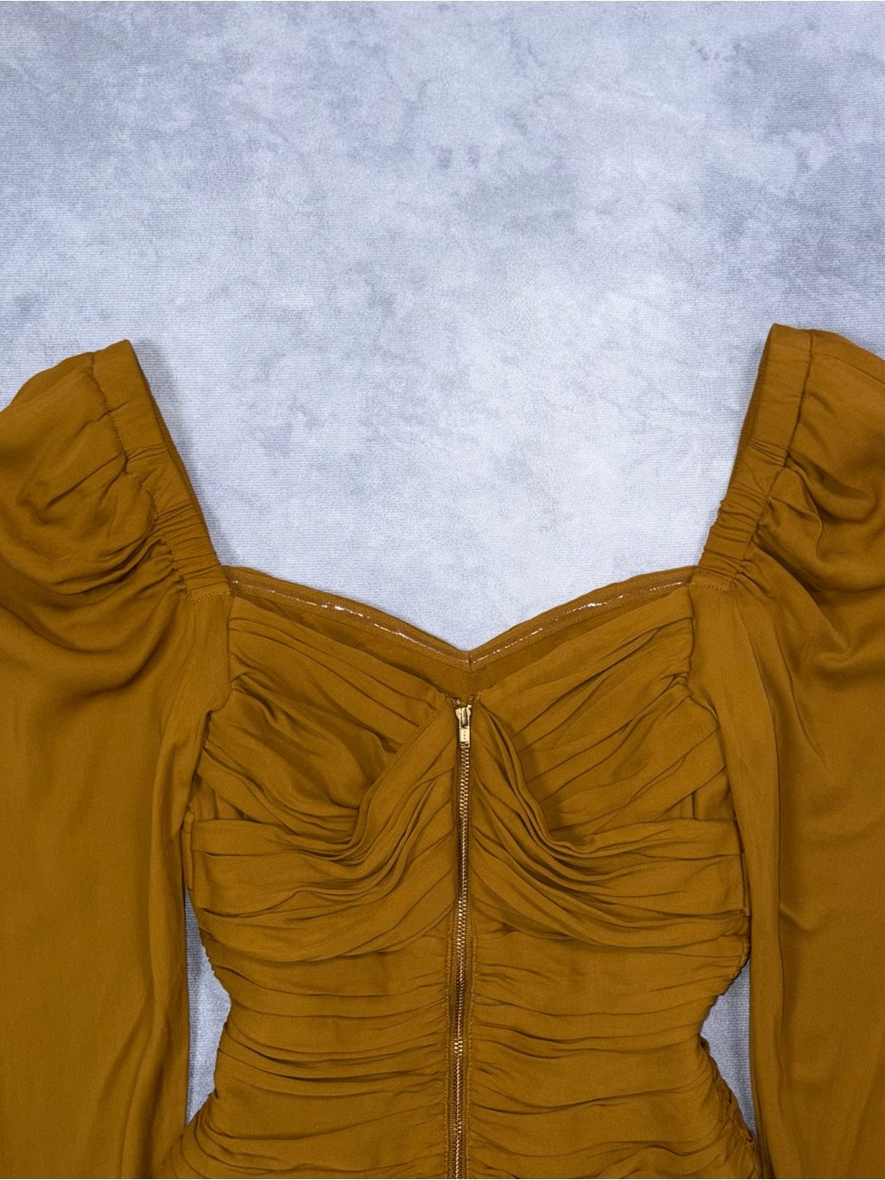 SELF PORTRAIT Crepe Y2K Luxury Casual Corset Style Top RRP500$+ - Picture 10 of 16